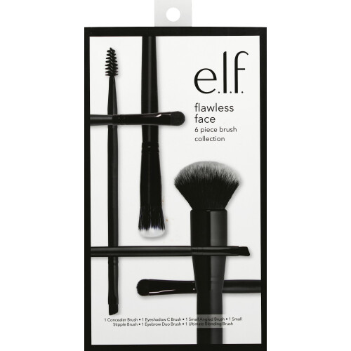 e.l.f. E.L.F. Flawless Face Kit, 6-delad Borstkollektion