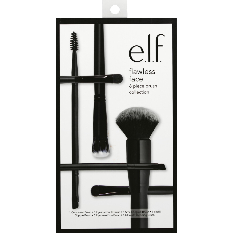 E.L.F. Flawless Face Kit  6 Piece Brush Collection