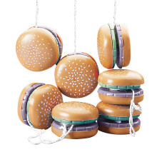 Hamburger-Jo-Jo-Spielzeug (12er-Set) Geburtstags- und Burger-Partygeschenke und Werbegeschenke