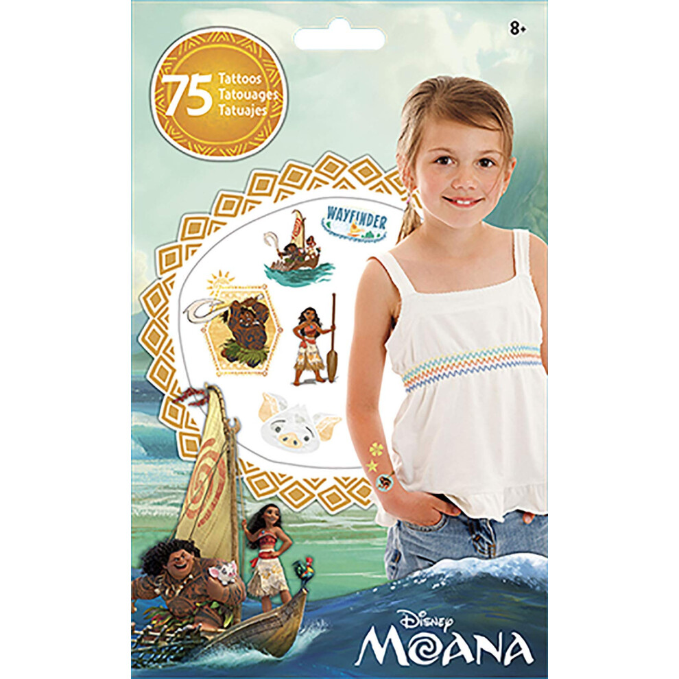 Disney Moana - Standard Tattoo Bag 75ct