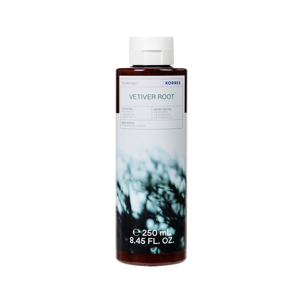 KORRES Cleanse + Hydrate Shower Gel  Vetiver Root  8.45 fl. oz.