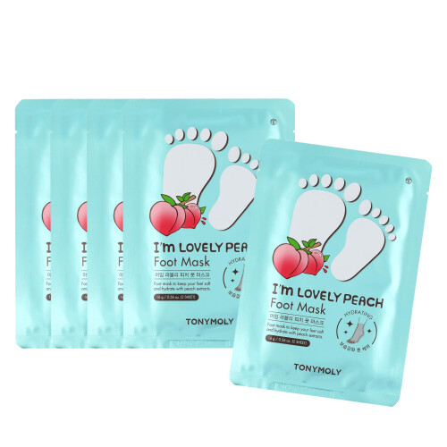 TONYMOLY I'm Lovely Peach Mask 5 Count