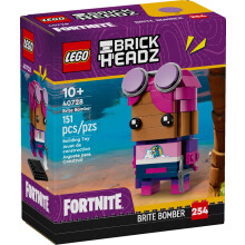 LEGO Fortnite Brickheadz Brite Bomber 40728 (151 stuks) bouwset voor fans vanaf 10 jaar