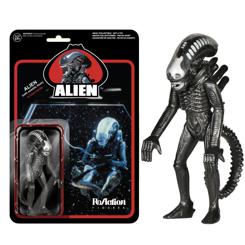 Photos - Action Figures / Transformers Funko Reaction: Alien Metallic Action Figure 4421 