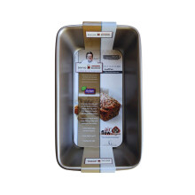 David Burke Kitchen Commercieel gewicht bronzen broodvorm 9 x 5,3 x 2,5 inch broodvorm
