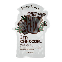 TONYMOLY I'm Real Charcoal Pore Care Mask Sheet Pack of 1