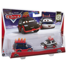 Carros Disney/Pixar Yokoza e Chisaki Diecast Vehicle 2-Pack