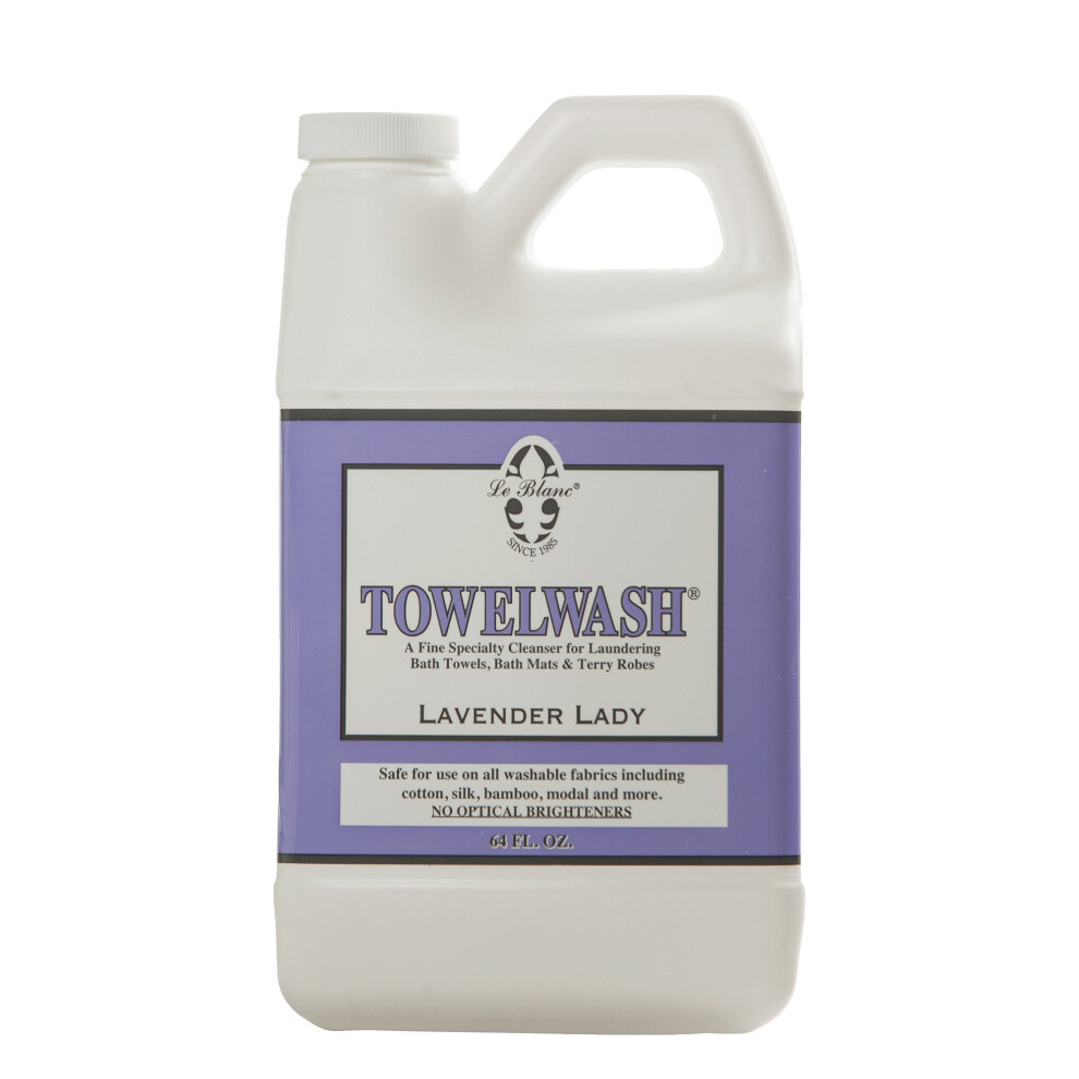 Le Blanc Lavender Towelwash     Nettoyant de luxe pour linge de bain     1,8 l (1 paquet)