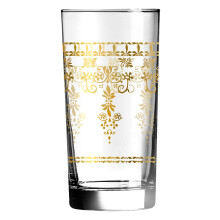 Luminarc Dekoracyjna lodówka Marrakech Prawdziwe złoto (zestaw 4 sztuk) Miedź i prawdziwe złoto 15,25 oz