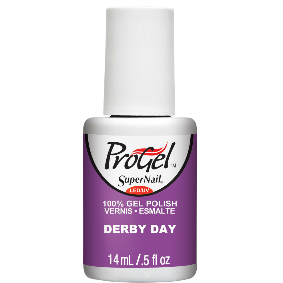 Supernail Progel Nail Lacquer Derby Day 0.5 Fluid Ounce