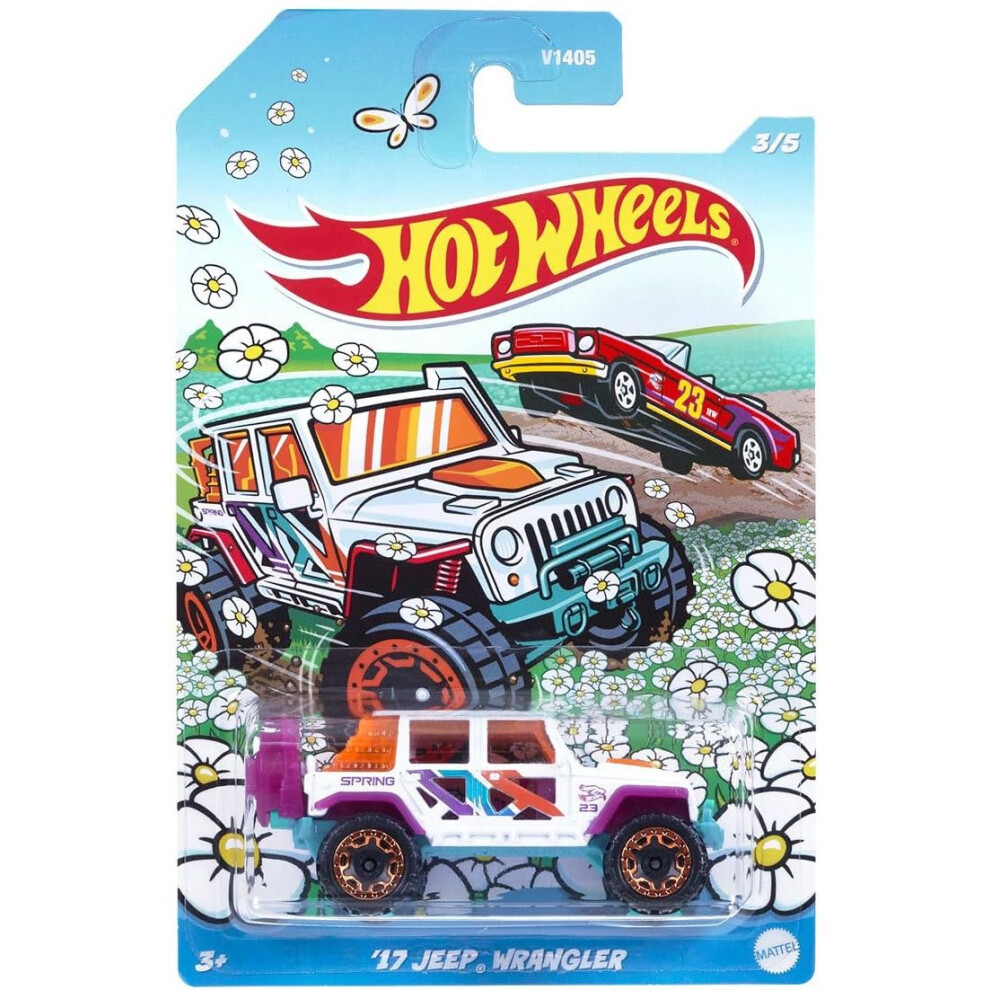 Hot Wheels '17 Jeep Wrangler  Spring Edition-image-OPC-PH56TDW-NEW