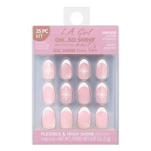 L.A. Girl Oh So Shiny nageltips Winter Wonders GNT670