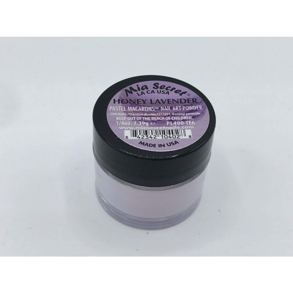 Mia Secret Lavender Acrylic Powder - Pastel Macarons - Single Jar - Pick Your Color - 2018 Collection! (Honey )
