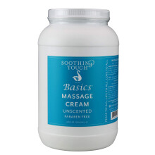 Soothing Touch Basics Massage Cream Ongeparfumeerd 1 Gallon 128 Fl Ounce