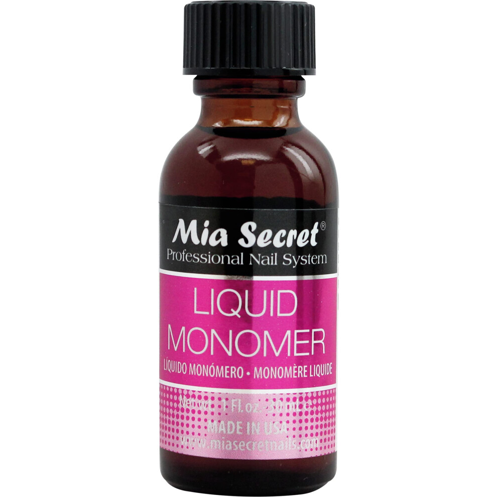 Mia Secret Peofessional Acrylic Nail System Liquid Monomor 1 Oz