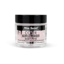 Polvere acrilica Mia Secret, coprente, rosa baby, 28 g.