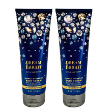 Bath & Body Works Ultra Shea Body Cream 8oz Each Pack of 2 (Dream Bright)