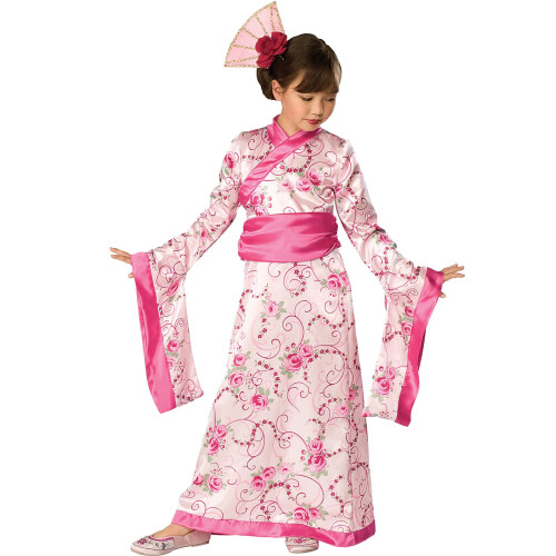 Rubie's Asian Princess Costume Medium 8-10 Pink