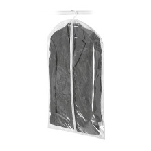 Whitmor Zippered Hanging Suit Bag - Clear Gray