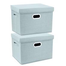 TYEERS Large Collapsible Storage Bins with Lids Organization Bins for Closet Storage Clothes Storage Folding Storage Box with Lids for Home Office