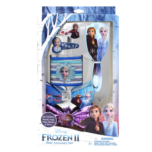 Die Eisk   nigin 2     Haar-Accessoire-Box-Set f   r M   dchen mit B   rste