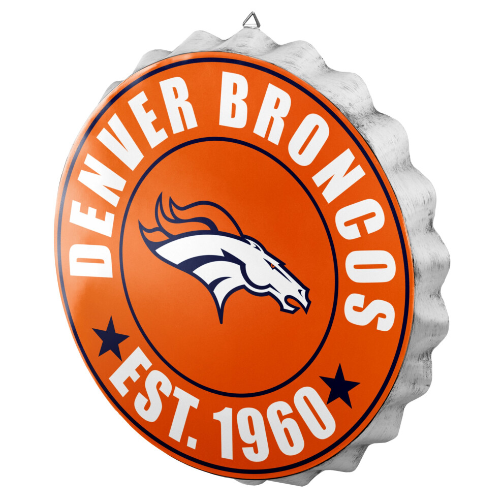 Foco Denver Broncos Nfl Wall Sign