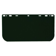 Seguran   a do MCR 181542 Policarbonato Universal Visor Safety Facshield Green escuro de 8 polegadas por 15-1/2 polegadas 0,040 polegadas de espess
