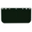 Seguran   a do MCR 181542 Policarbonato Universal Visor Safety Facshield Green escuro de 8 polegadas por 15-1/2 polegadas 0,040 polegadas de espess 1