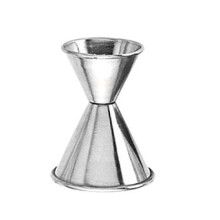Amerikaanse Metalcraft J222 Bar Jigger roestvrij staal 1oz. X 1oz. Capaciteit