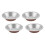 Cuisinart CMBM-4RPDBZ 4-PC Mini Round Pie Dish Set 1