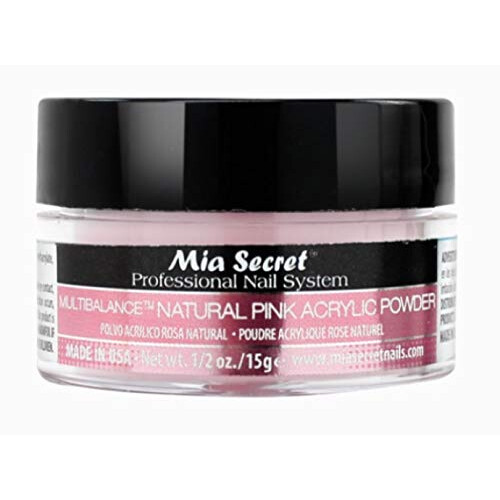 Mia Secret Επαγγελματικό Σύστημα Νυχιών Πολυμπαλάνς Φυσική Ροζ Ακρυλική Σκόνη