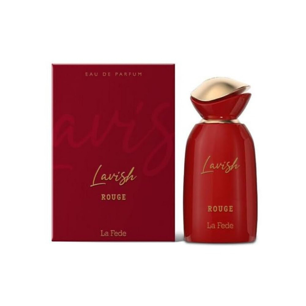Khadlaj ParfãMe Khadlaj La Fede Lavish Rouge Eau De Parfum Spray For Women 3.4 Ounce