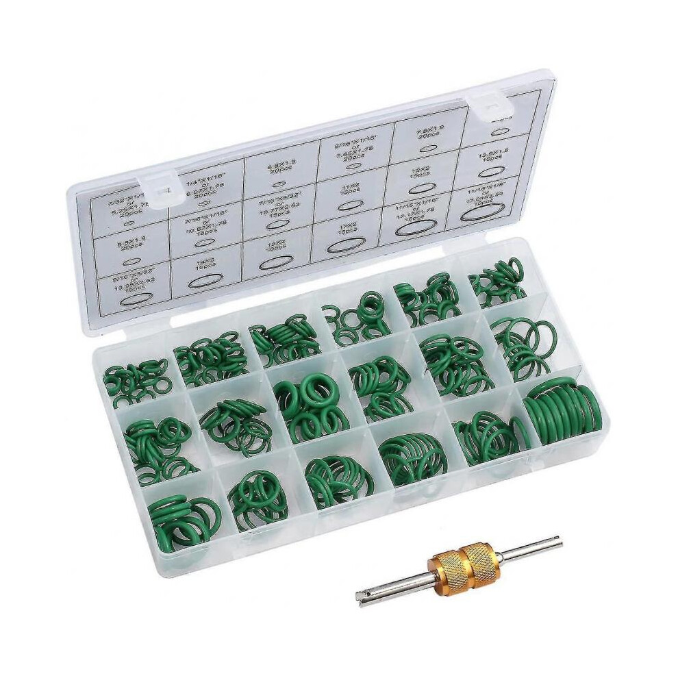 High quality brand new  270pcs O-ring Kit 18 Grid Air Conditioner Hydraulic