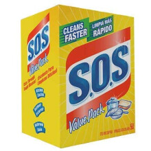 SOS ter svillasaippuatyynyt (50 kpl laatikossa) AS