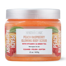 The Spathecary Peeling do ciala Zluszczajacy, odzywczy, odswiezajacy, wygladzajacy Pielegnacja ciala 21 oz. (21 uncji Brzoskwiniowo-Malinowa)