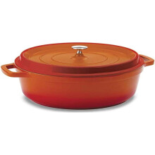 Braadpan Rond Oranje 29,5 X 13 Cm 6,8 L Herces Pa9000-28L Hercules