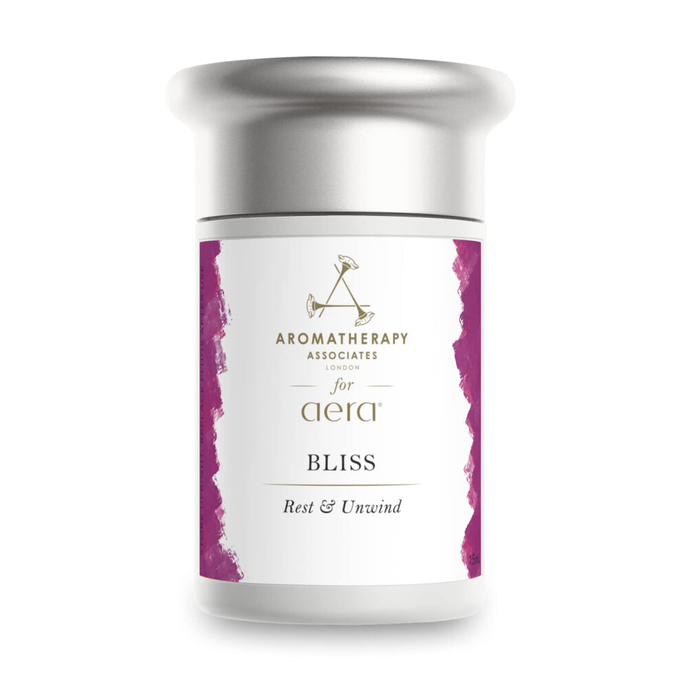 Recharge de parfum d'ambiance aromath   rapie aux huiles essentielles Aera Bliss - Notes d'huiles essentielles de marjolaine, d'ylang-ylang et de v