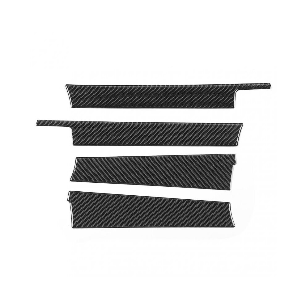 Carbon Fiber Car Window Inner Panel Sticker Cover for RAV4 (2015-2019)