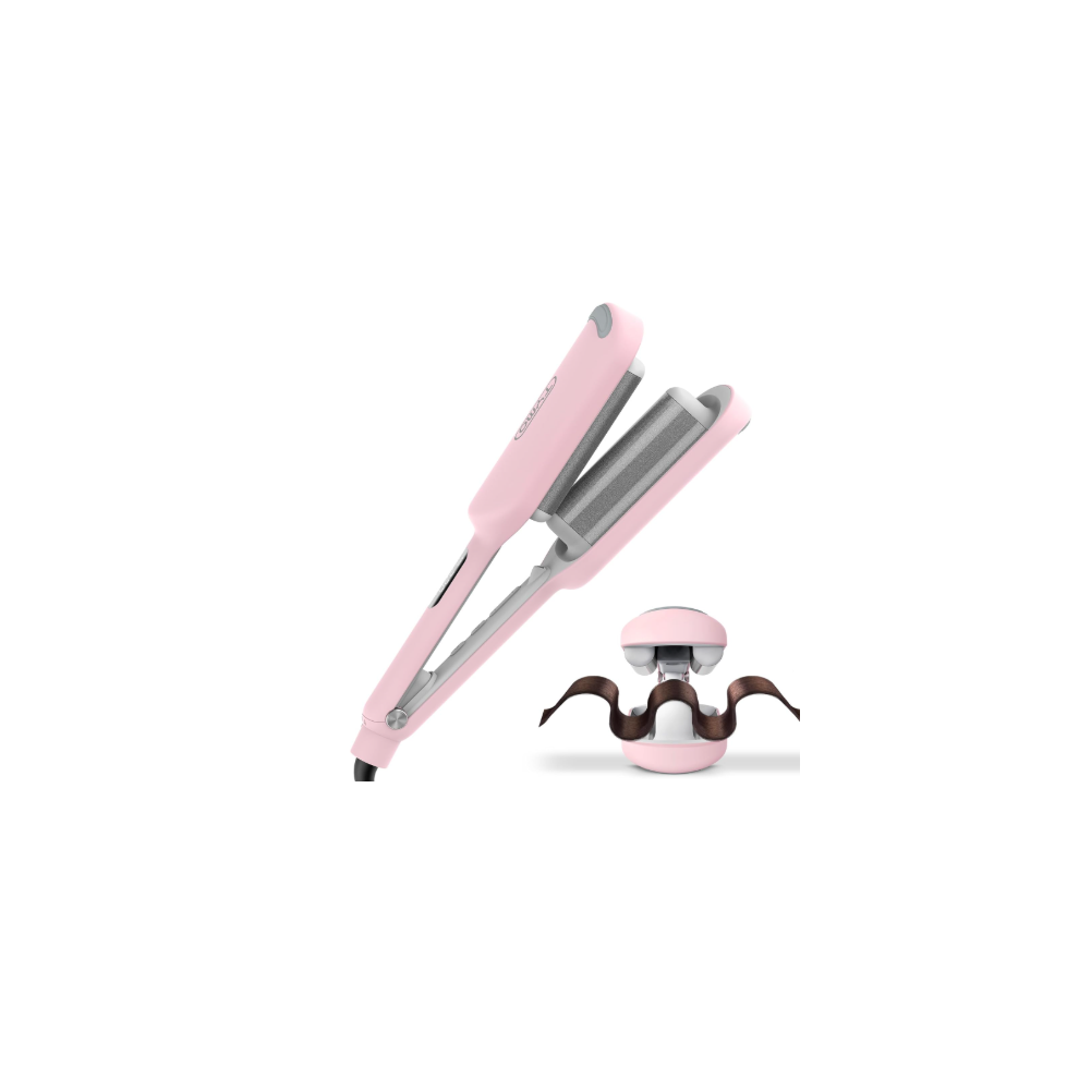 TYMO ROVY Hair Waver Crimper - Hair Curler, Deep Waver Curling Iron, Ionic Curling Wand with Ceramic Tourmaline Barrel for Women