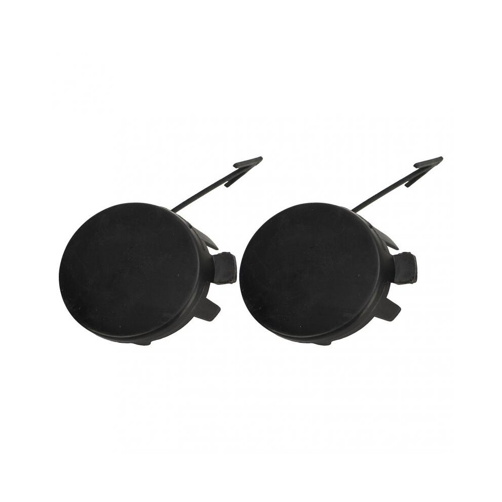 2PCS Front Bumper Tow Hook Cover 5E0807241 Replacement for OCTAVIA 5E Wagon Pre‑facelift 2013 to 2016