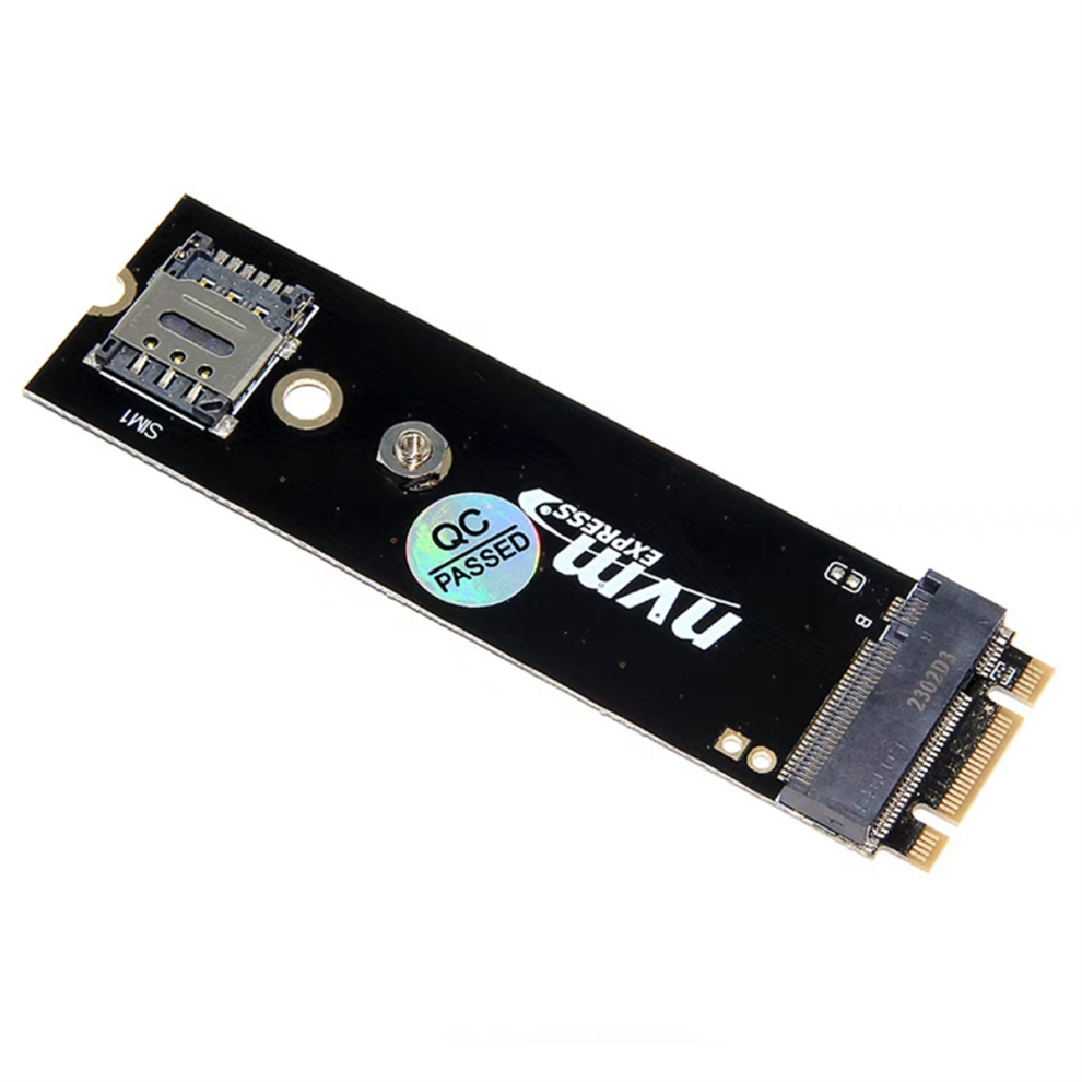 M.2 B-Key To Pcie Adapter Riser With Sim Card Slot 4852091393242
