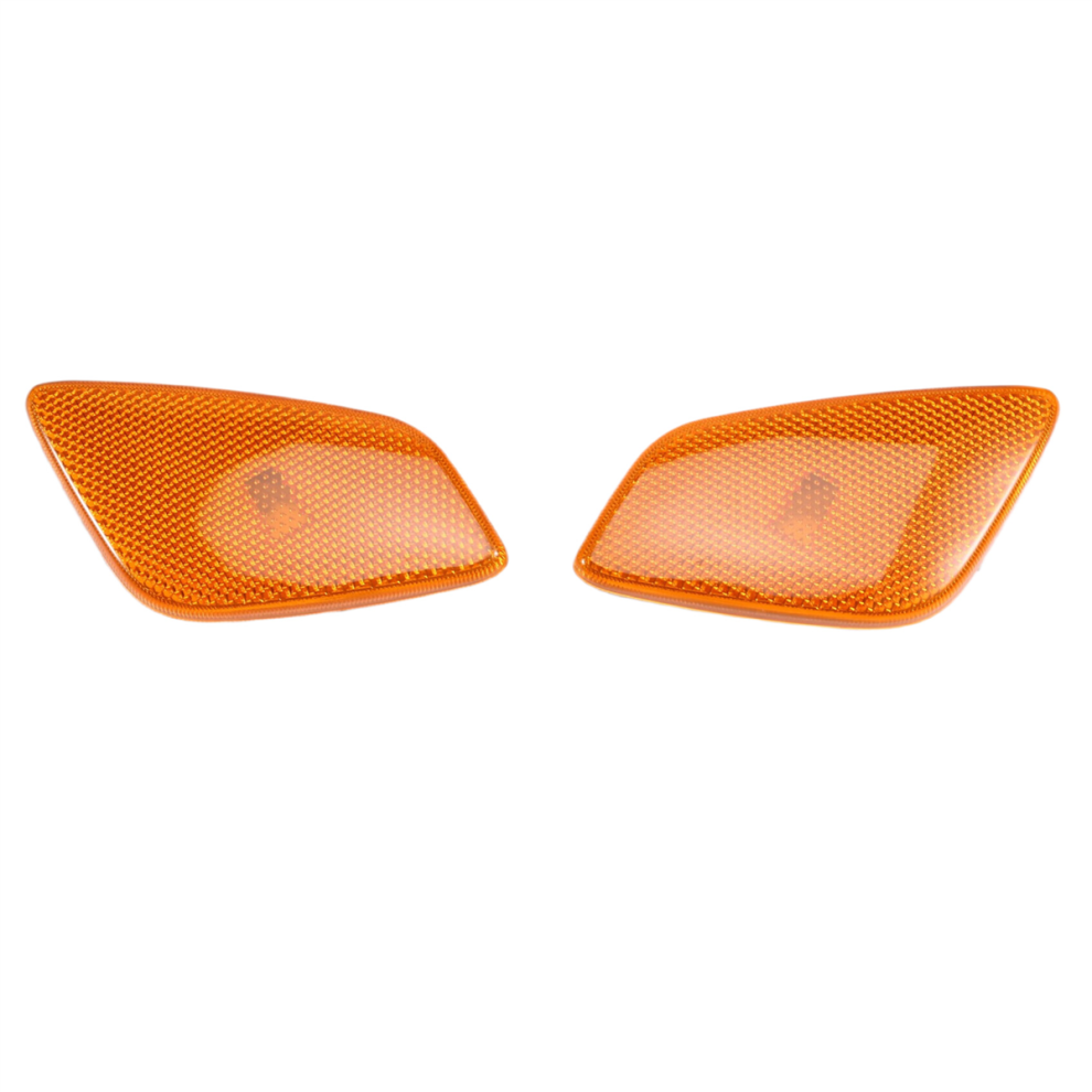 1Pair Lens Side Marker Corner Turn Signal Lamp Housing Amber/Light 4852091396434