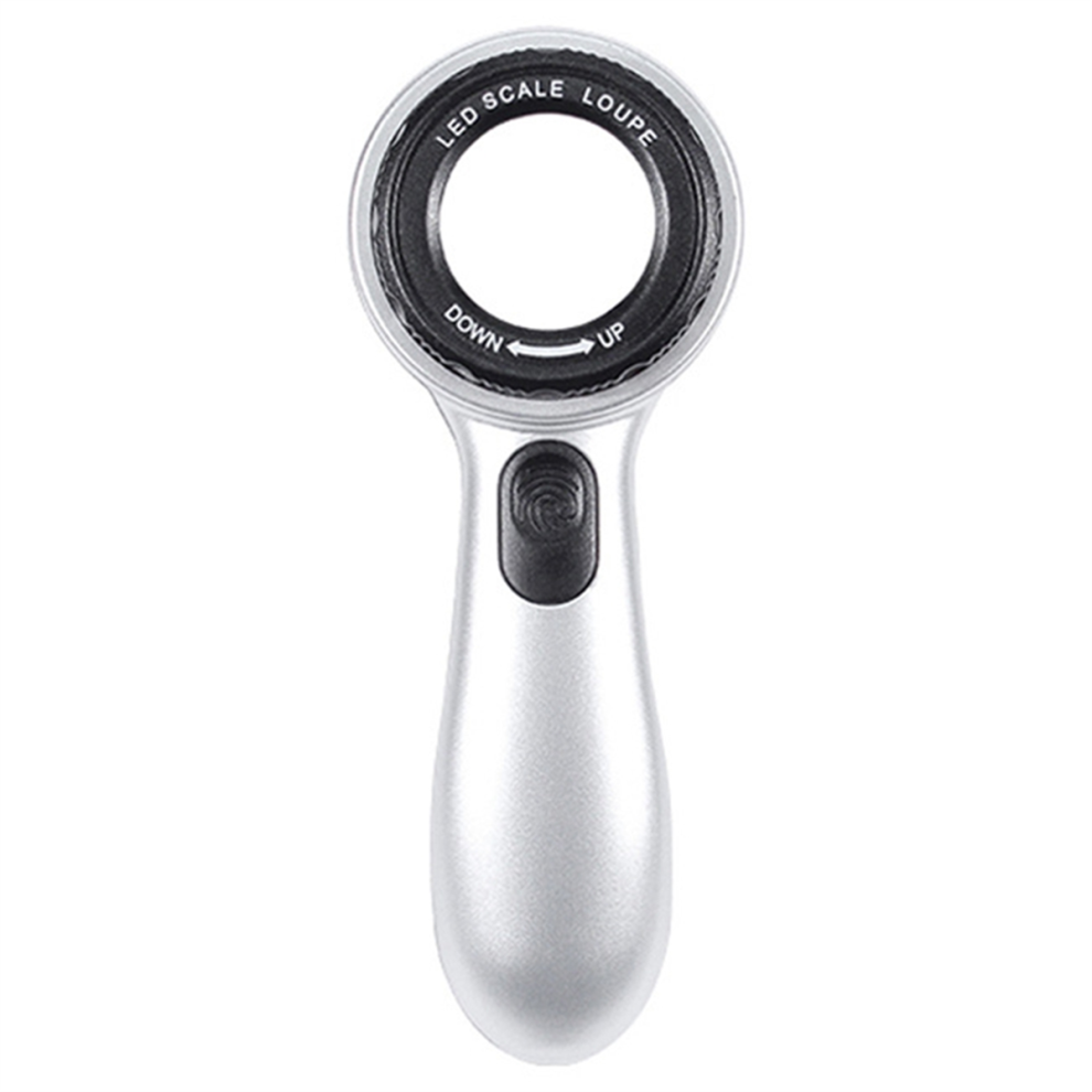 Markenlos Light Rechargeable 30X Handheld Magnifying Glass With Led S