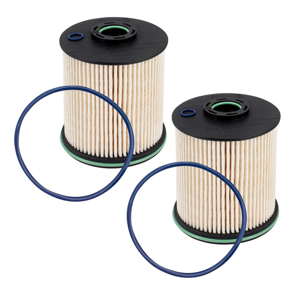 2Pack For Chevrolet Acdelco Pro Fuel Filter Kit Diesel Filter Element 4852091397134