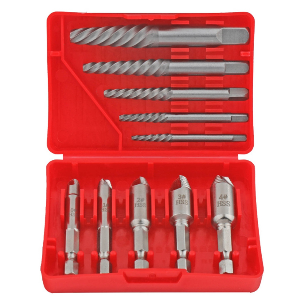 10Pcs Broken Wire Nut Extractor Bolt Guillotine Remover Tool Set 4852091397929