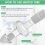 CPAP InLine Filters for BiPAP CPAP Machines 6PCS 6