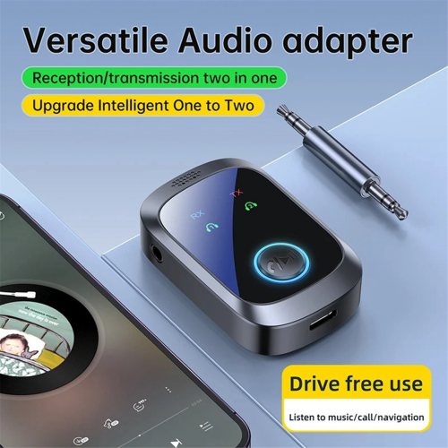 2 in 1 Bluetooth 5.4 Audio Transmitter Receiver 3.5mm AUX HIFI HD 1