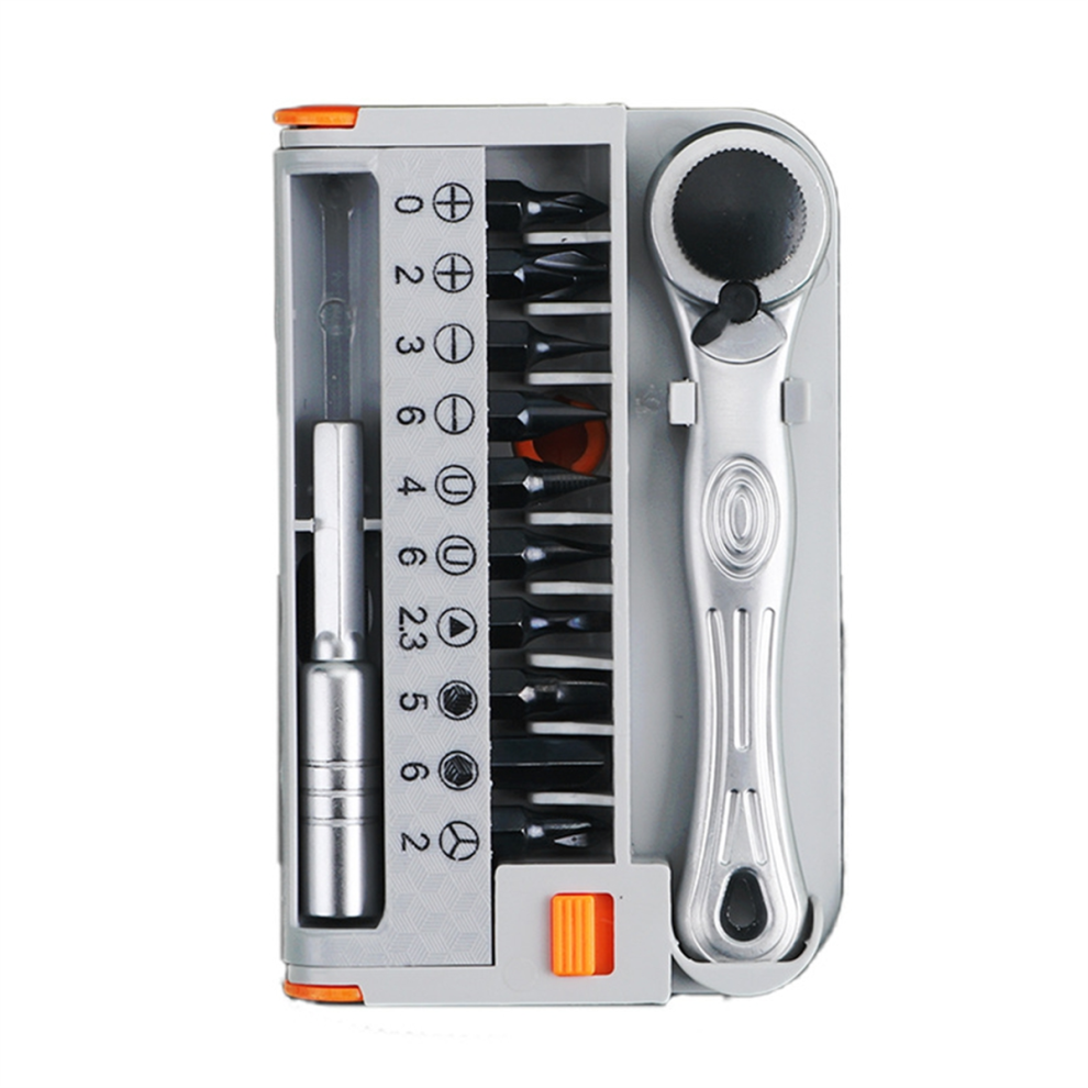 Mini Hardware Clé à cliquet bidirectionnelle Jeu de tournevis de forme spéciale