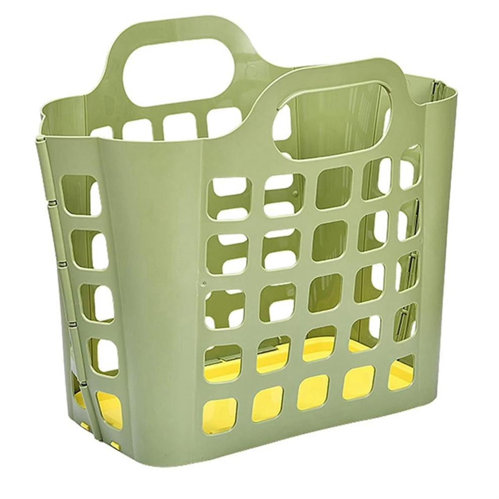 Panier à linge pliable en plastique