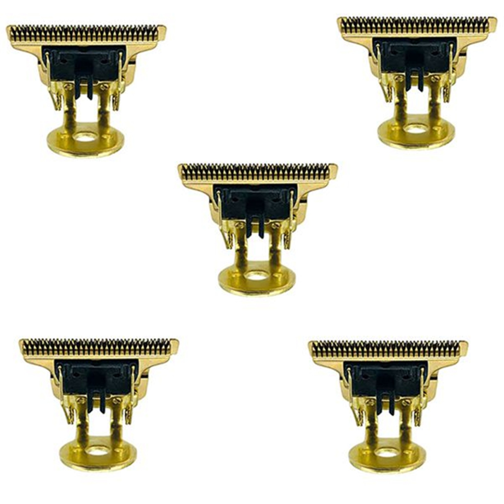 Markenlos 5 Pcs -Shaped Hair Clipper Blade With Stand T9 Blade Trimmer Head
